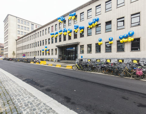 Guerrilla-actie met ballons voor Iedereen UGent!