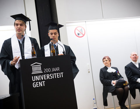 Proclamatie 2016/2017 faculteit Bio-ingenieurswetenschappen