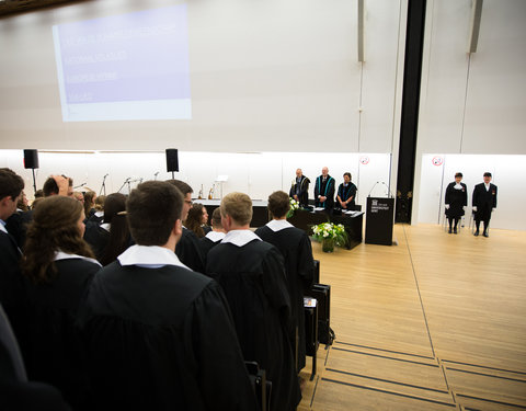 Proclamatie 2016/2017 faculteit Bio-ingenieurswetenschappen