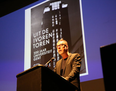 Boekvoorstelling 'Uit de ivoren toren, 200 jaar Universiteit Gent'