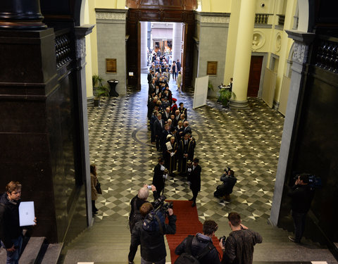 Opening academiejaar 2017/2018 met overdracht rectoraat