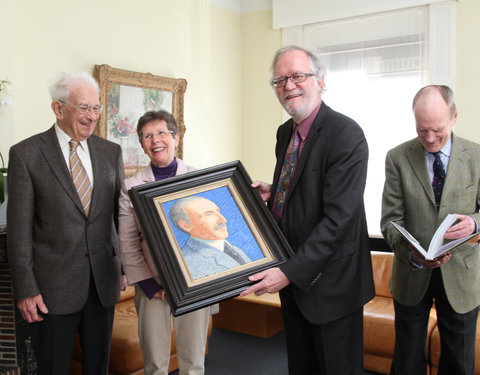 Schenking schilderij van Adriaan Vandewalle met portret van August Vermeylen (1929)-8697