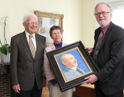 Schenking schilderij van Adriaan Vandewalle met portret van August Vermeylen (1929)-8698