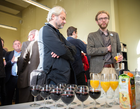 Opening tentoonstelling 'Tussen blok en blad: 200 jaar studententijdschriften'