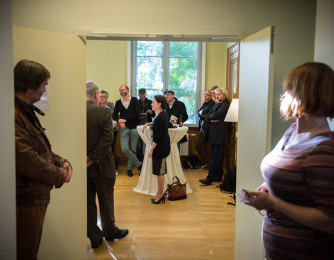 Opening tentoonstelling 'Tussen blok en blad: 200 jaar studententijdschriften'