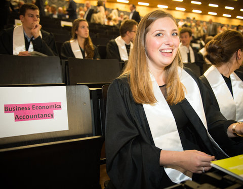 Proclamatie faculteit Economie en Bedrijfskunde