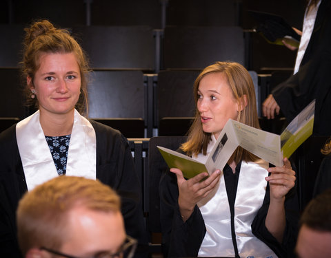 Proclamatie 2017/2018 faculteit Economie en Bedrijfskunde