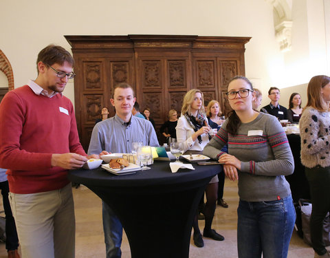 Onthaalontbijt voor nieuwe UGent medewerkers, gestart tijdens de periode van 31 maart t.e.m. 20 september 2017