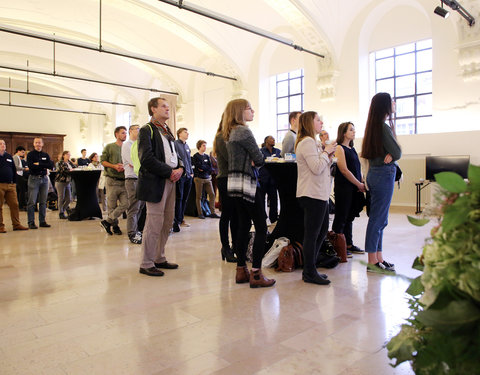 Onthaalontbijt voor nieuwe UGent medewerkers, gestart tijdens de periode van 31 maart t.e.m. 20 september 2017