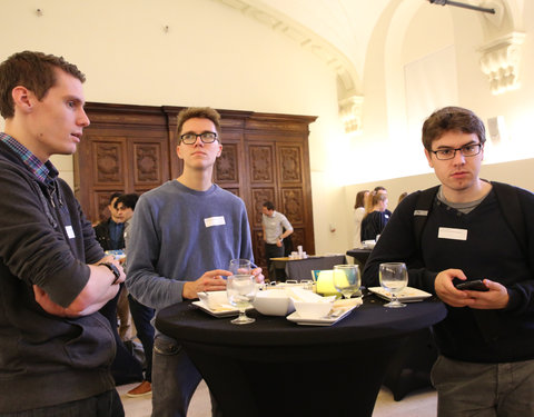 Onthaalontbijt voor nieuwe UGent medewerkers, gestart tijdens de periode van 31 maart t.e.m. 20 september 2017