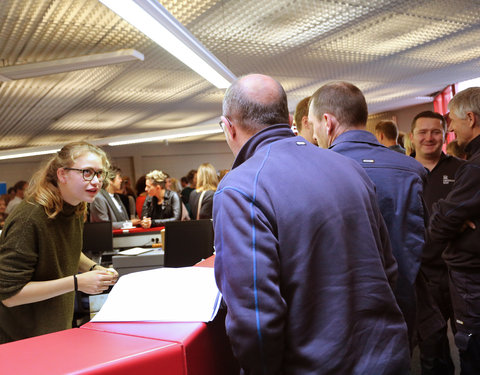 Centrale administratie verwelkomt nieuwe rector en vicerector