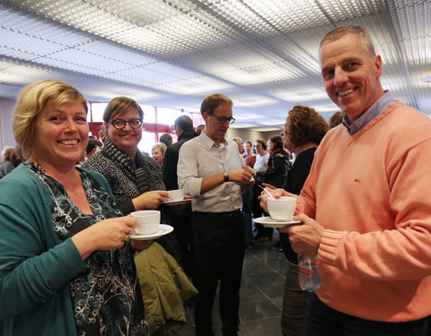 Centrale administratie verwelkomt nieuwe rector en vicerector