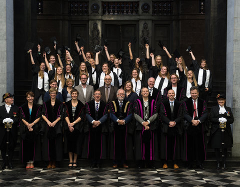 Proclamatie 2017/2018 faculteit Geneeskunde en Gezondheidswetenschappen