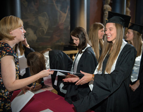 Proclamatie 2017/2018 faculteit Geneeskunde en Gezondheidswetenschappen