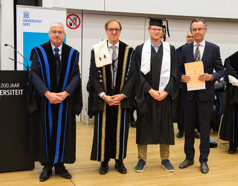 Proclamatie 2016/2017 faculteit Wetenschappen