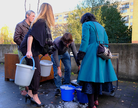 Ice Bucket Challenge in FPPW ten voordele van ALS Liga