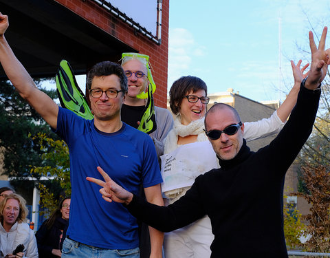 Ice Bucket Challenge in FPPW ten voordele van ALS Liga