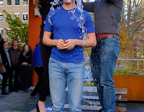 Ice Bucket Challenge in FPPW ten voordele van ALS Liga