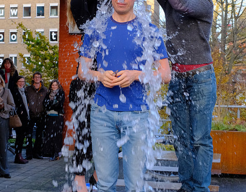 Ice Bucket Challenge in FPPW ten voordele van ALS Liga