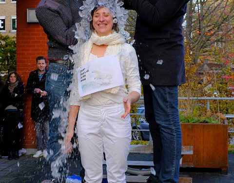 Ice Bucket Challenge in FPPW ten voordele van ALS Liga