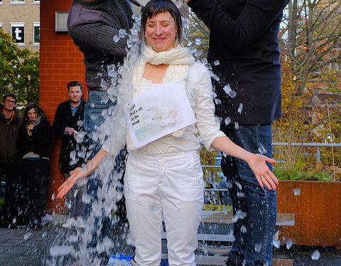 Ice Bucket Challenge in FPPW ten voordele van ALS Liga