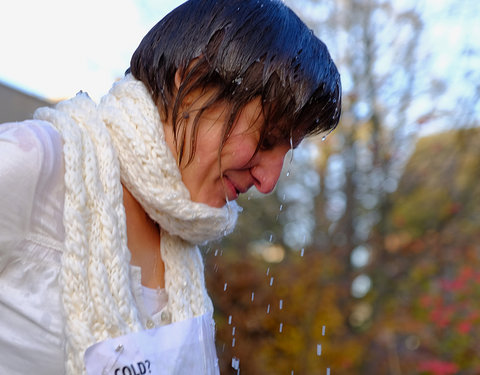 Ice Bucket Challenge in FPPW ten voordele van ALS Liga