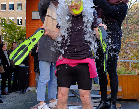 Ice Bucket Challenge in FPPW ten voordele van ALS Liga