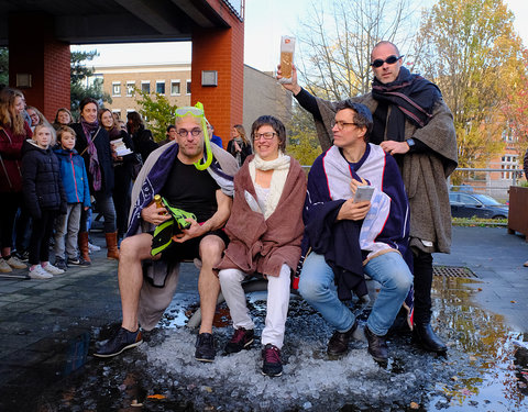 Ice Bucket Challenge in FPPW ten voordele van ALS Liga