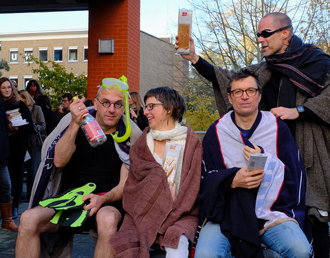 Ice Bucket Challenge in FPPW ten voordele van ALS Liga