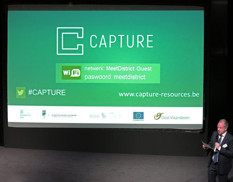 Lancering van CAPTURE (Centre for Advanced Process Technology for Urban REsource recovery)