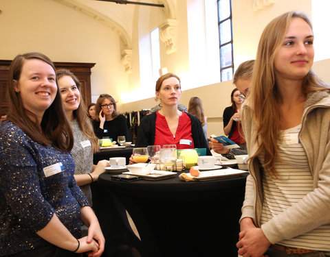 Onthaalontbijt voor nieuwe UGent medewerkers, gestart tussen 21/09 en 23/11/2017