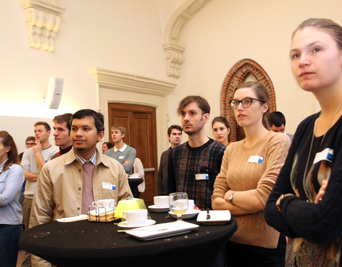 Onthaalontbijt voor nieuwe UGent medewerkers, gestart tussen 21/09 en 23/11/2017