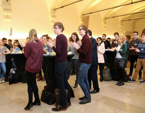 Onthaalontbijt voor nieuwe UGent medewerkers, gestart tussen 21/09 en 23/11/2017