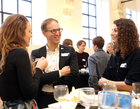 Onthaalontbijt voor nieuwe UGent medewerkers, gestart tussen 21/09 en 23/11/2017