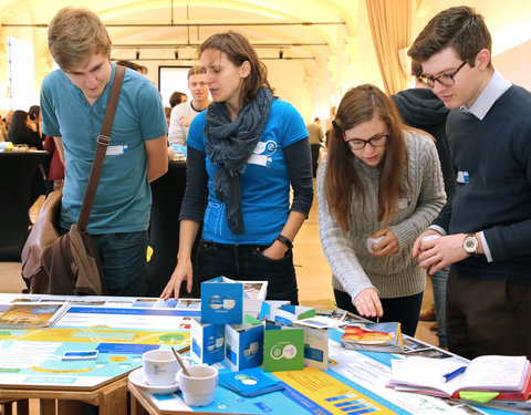 Onthaalontbijt voor nieuwe UGent medewerkers, gestart tussen 21/09 en 23/11/2017