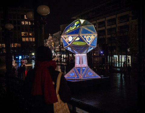 Alumni nieuwjaarsevent in kader van Lichtfestival