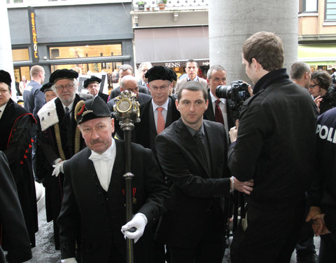 Dies Natalisviering 2011, met uitreiking van eredoctoraten-919