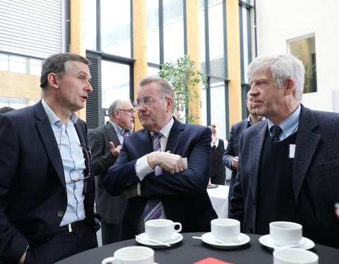 Eerstesteenlegging FSVM II op Tech Lane Ghent Science Park (Zwijnaarde)