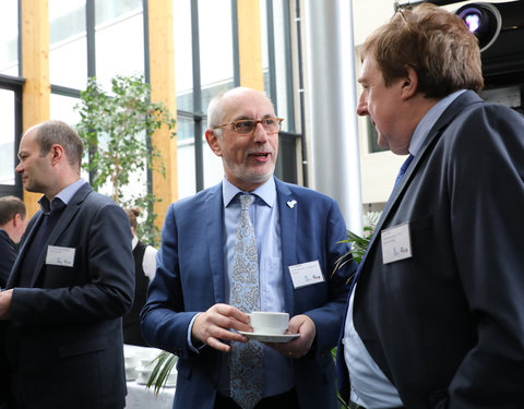 Eerstesteenlegging FSVM II op Tech Lane Ghent Science Park (Zwijnaarde)