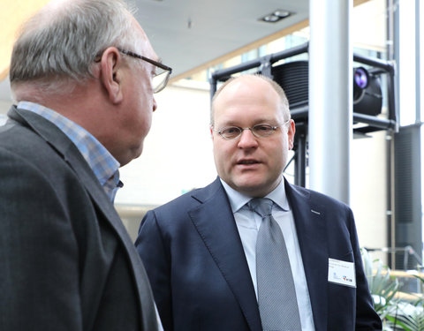 Eerstesteenlegging FSVM II op Tech Lane Ghent Science Park (Zwijnaarde)