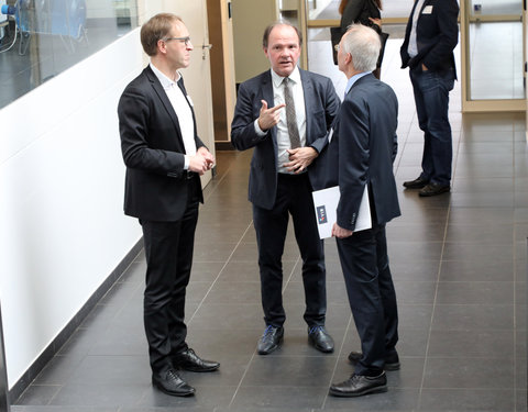 Eerstesteenlegging FSVM II op Tech Lane Ghent Science Park (Zwijnaarde)