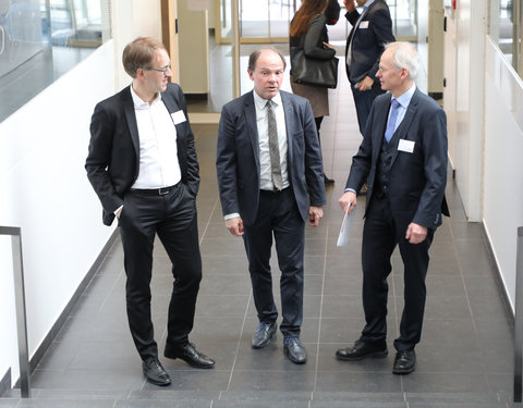 Eerstesteenlegging FSVM II op Tech Lane Ghent Science Park (Zwijnaarde)