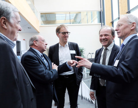 Eerstesteenlegging FSVM II op Tech Lane Ghent Science Park (Zwijnaarde)