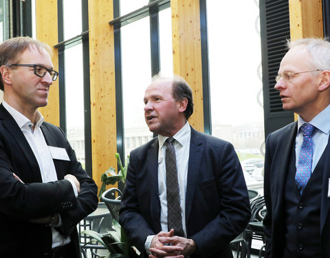 Eerstesteenlegging FSVM II op Tech Lane Ghent Science Park (Zwijnaarde)