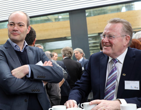 Eerstesteenlegging FSVM II op Tech Lane Ghent Science Park (Zwijnaarde)