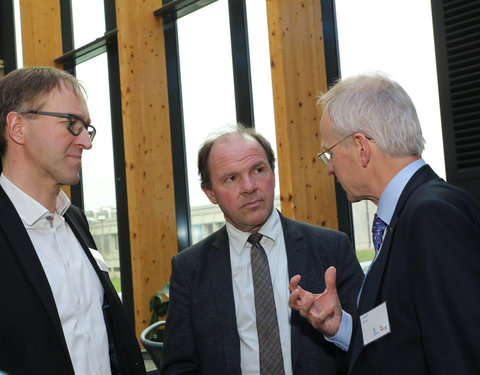 Eerstesteenlegging FSVM II op Tech Lane Ghent Science Park (Zwijnaarde)