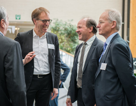 Eerstesteenlegging FSVM II op Tech Lane Ghent Science Park (Zwijnaarde)