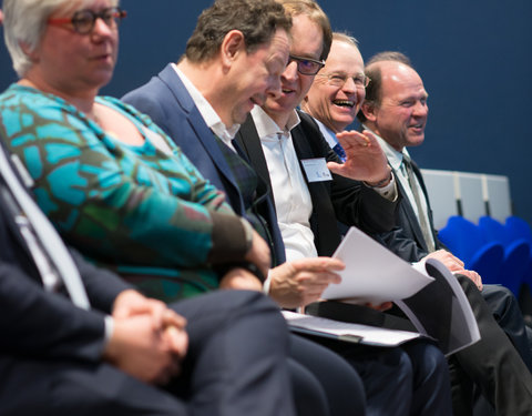 Eerstesteenlegging FSVM II op Tech Lane Ghent Science Park (Zwijnaarde)