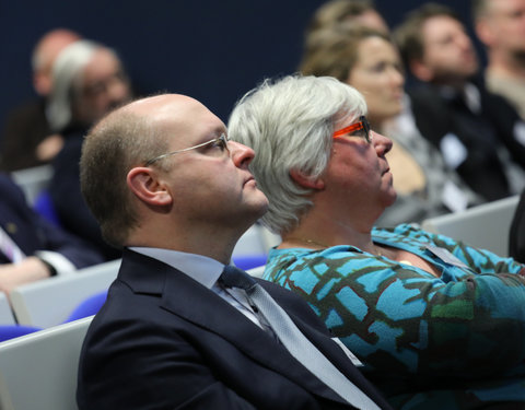 Eerstesteenlegging FSVM II op Tech Lane Ghent Science Park (Zwijnaarde)