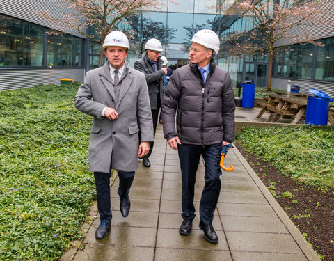 Eerstesteenlegging FSVM II op Tech Lane Ghent Science Park (Zwijnaarde)